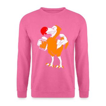 Dodo Geschenk Vogel Urzeit Fossil Archäologie Geek - Unisex Pullover - Pink - Vorne
