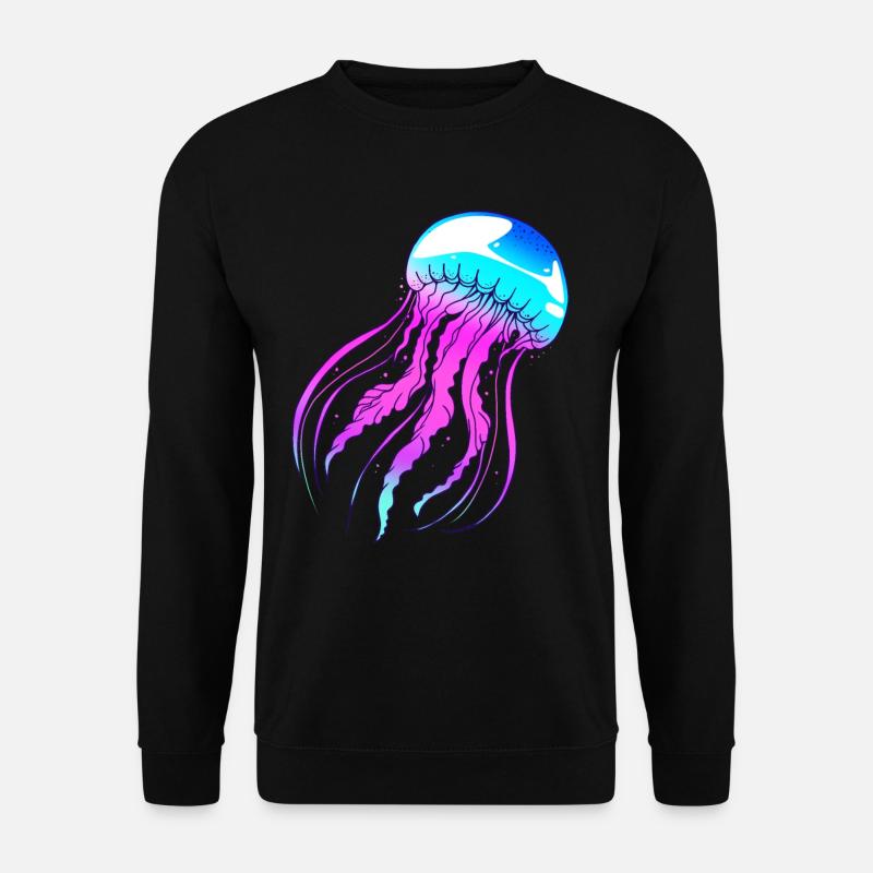 Qualle - Unisex Pullover - Schwarz