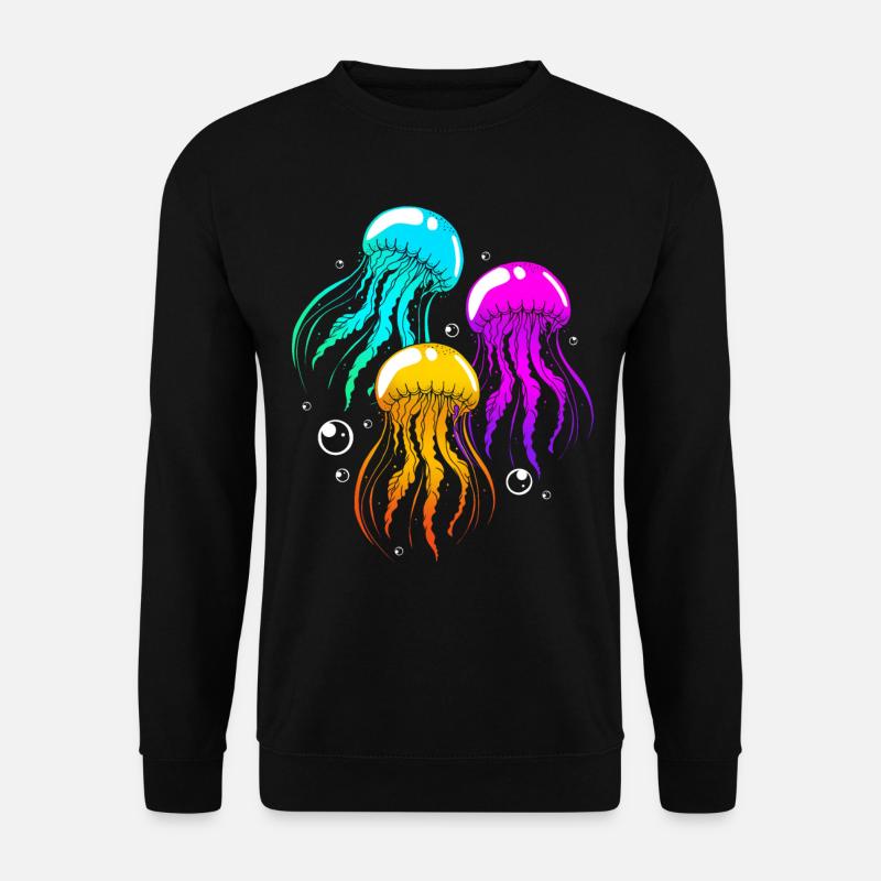 La méduse - Sweat-shirt Unisexe - noir