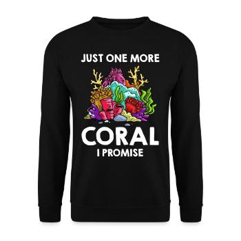 Corail Riff Aquarium Aquarist Doux Pierre Poisson - Sweat-shirt Unisexe - noir - Devant - Alina (178cm) & Michal (187cm)
