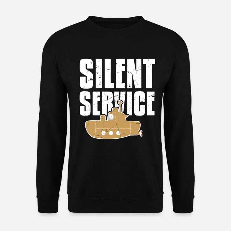 Silent Service U-Boat Submarine - Unisex Sweatshirt - black