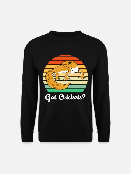 leopard gecko - Unisex Sweatshirt - black