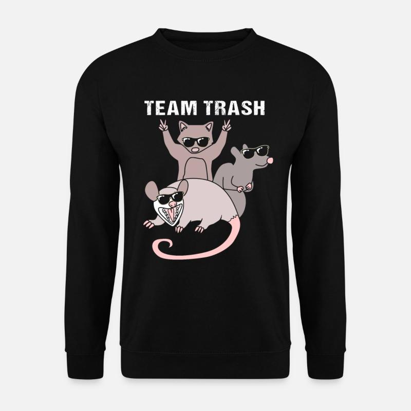 Opossum Possum - Unisex Sweatshirt - black