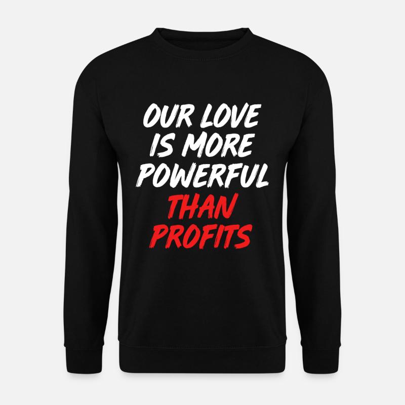 Kommunismus Karl Marx Sozialismus Kapital - Unisex Pullover - Schwarz