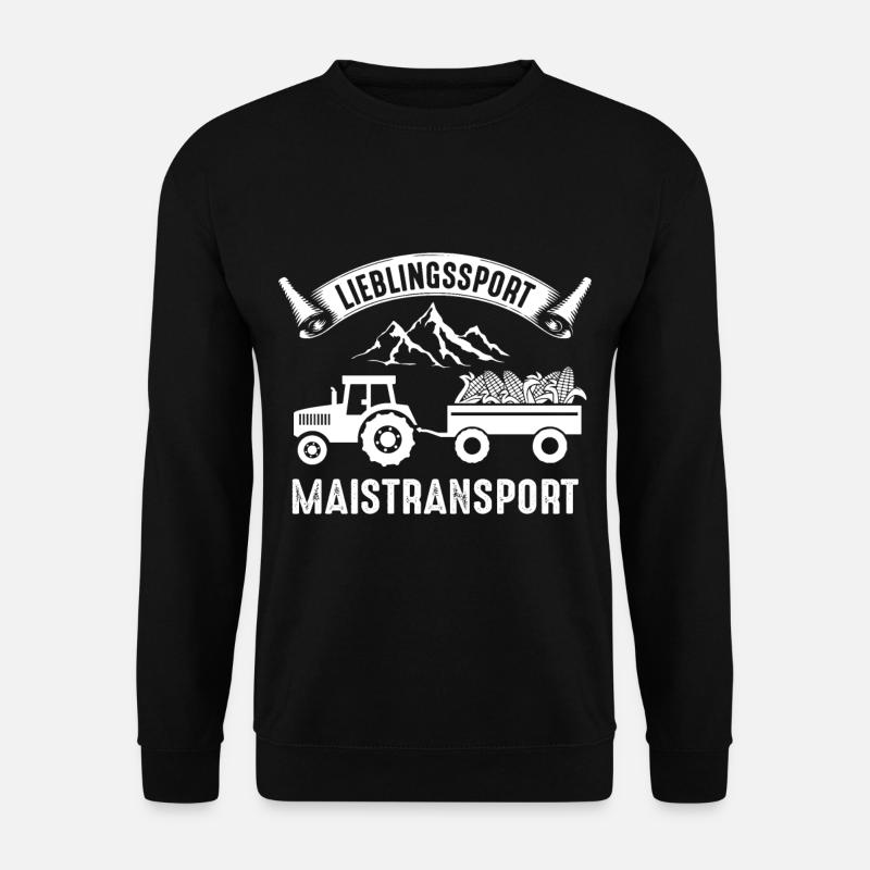 Lieblingssport Maistransport - Unisex Pullover - Schwarz