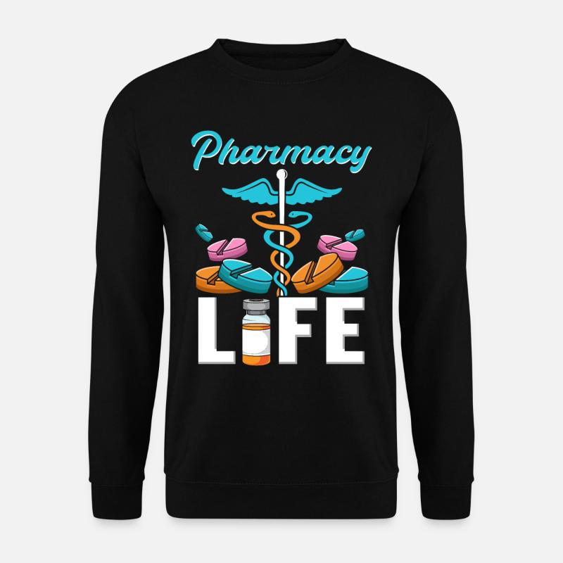 Apotheker Pharmacy Life Apotheke Pharmazie Student - Unisex Pullover - Schwarz