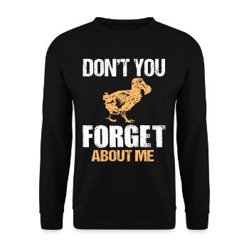 Dodo - Unisex Pullover - Schwarz - Vorne - Alina (178cm) & Michal (187cm)