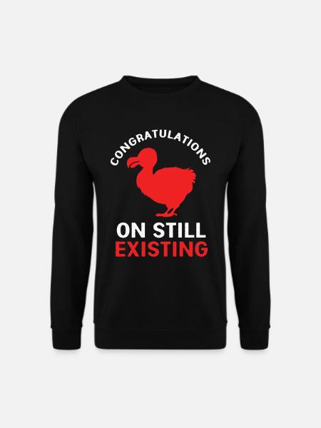 Dodo - Unisex Pullover - Schwarz