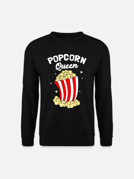 popcorn - Unisex Sweatshirt - black