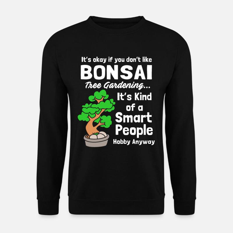 Bonsai Tree - Unisex Sweatshirt - black