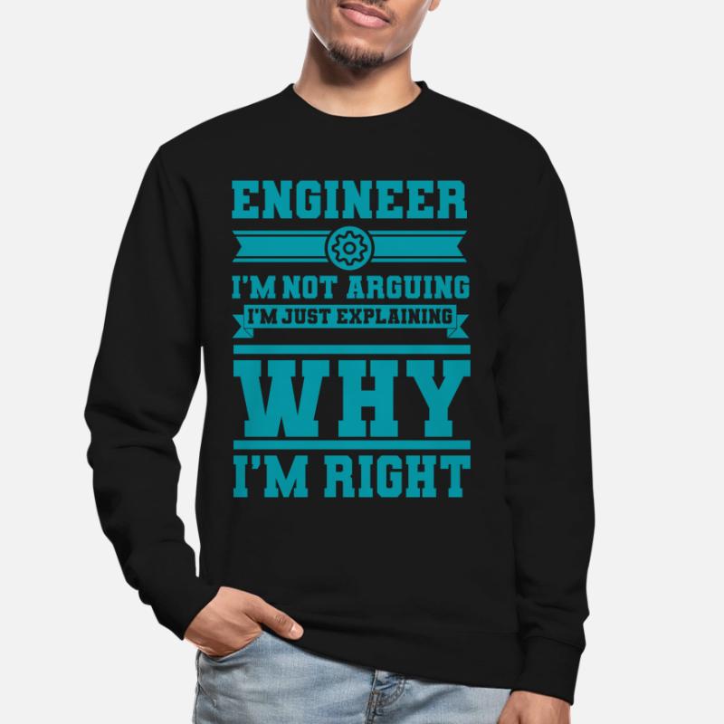 Engineer Saying Engineering Degree Unisex Sweatshirt