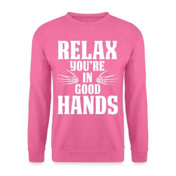 Physiotherapeut - Unisex Pullover - Pink - Vorne