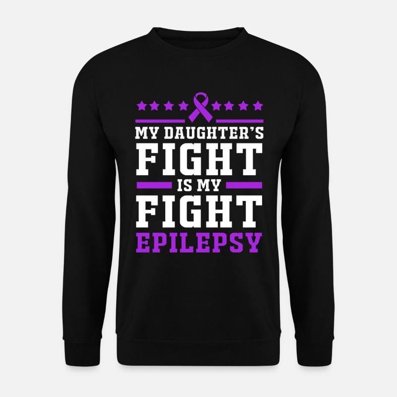 Épilepsie - Sweat-shirt Unisexe - noir