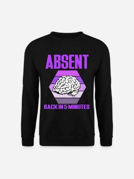 Épilepsie - Sweat-shirt Unisexe - noir