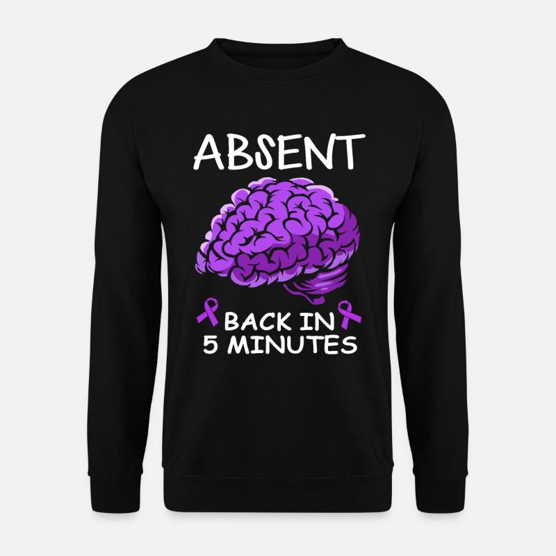 Epilepsy Brain - Unisex Sweatshirt - black