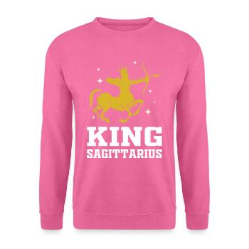 Tireurs Signes du zodiaque - Sweat-shirt Unisexe - rose - Devant