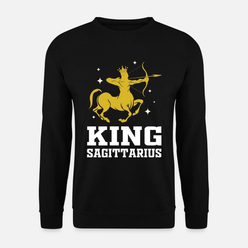 Schütze Sternzeichen - Unisex Pullover - Schwarz