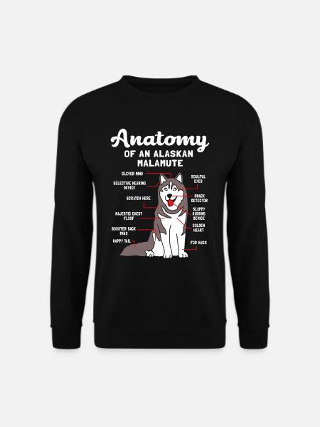 Malamute - Unisex Sweatshirt - black