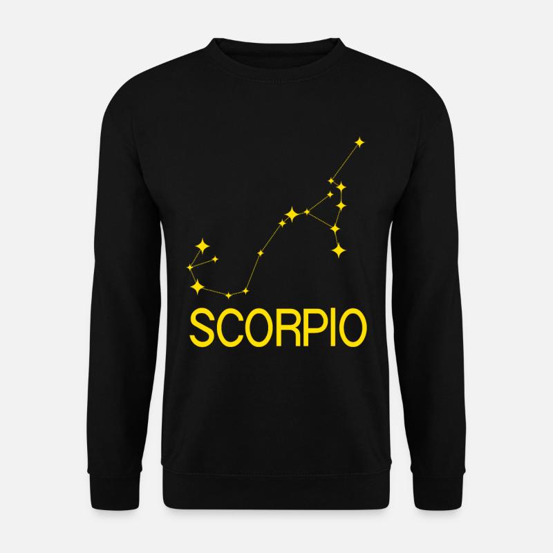 Sternzeichen Skorpion - Unisex Pullover - Schwarz