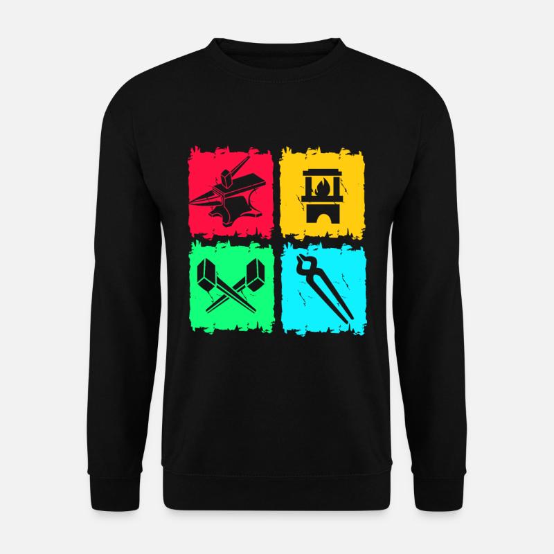 Forgeron Amboss - Sweat-shirt Unisexe - noir