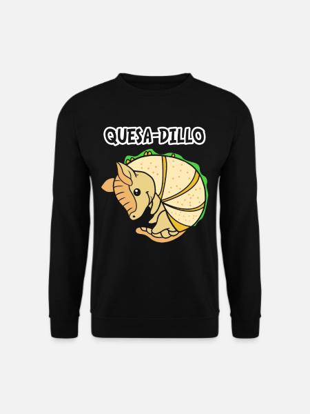 Armadillo Quesadilla Taco - Unisex Sweatshirt - black
