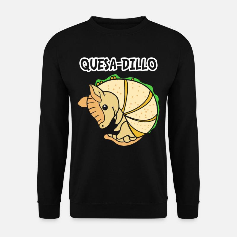 Armadillo Quesadilla Taco - Unisex Sweatshirt - black