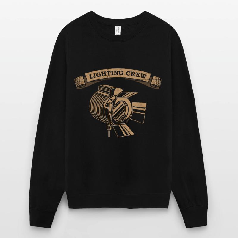 LIGHTING CREW Éclairageur éclairage technicien Sweat-shirt Unisexe
