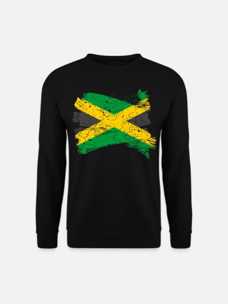 Jamaica Flag - Unisex Sweatshirt - black
