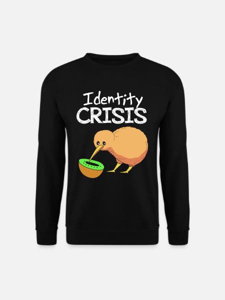 kiwi-vogel Kiwi Vogel - Unisex Pullover - Schwarz