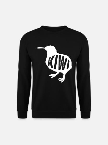 kiwi-vogel Kiwi Vogel - Unisex Pullover - Schwarz