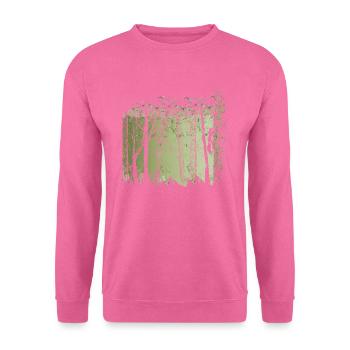 Eichhörnchen im Wald - Unisex Pullover - Pink - Vorne