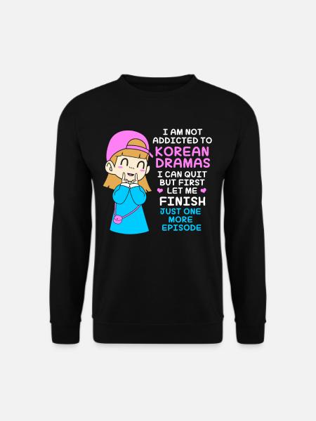 K-Pop Korea-Popmusik Kdrama Kpop Korea Koreanisch - Unisex Pullover - Schwarz