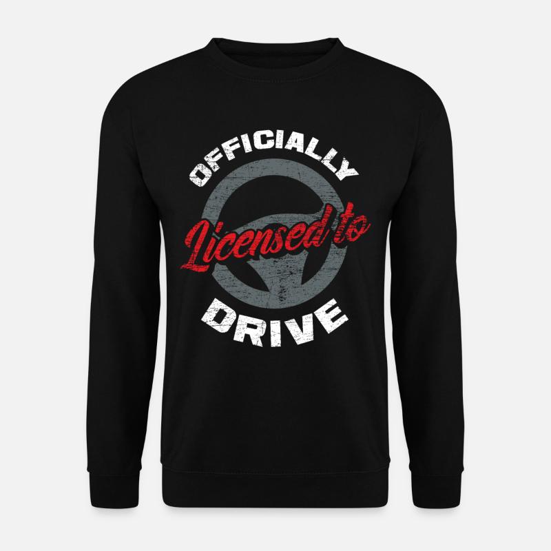 Driver's license Passed - Unisex Sweatshirt - black