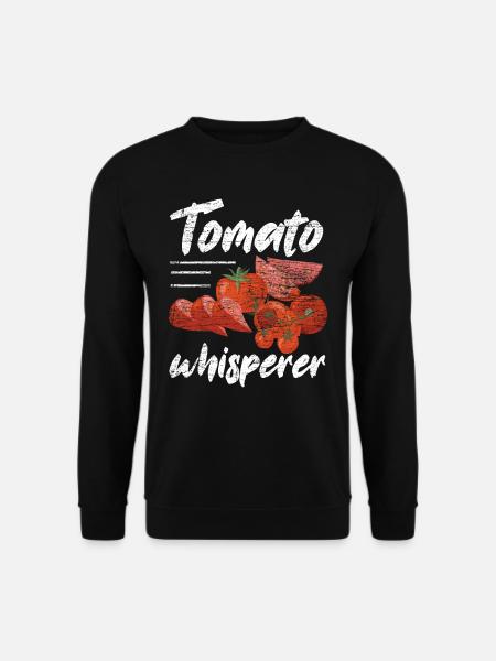 Garten Tomaten Garten Zucht Geschenk - Unisex Pullover - Schwarz