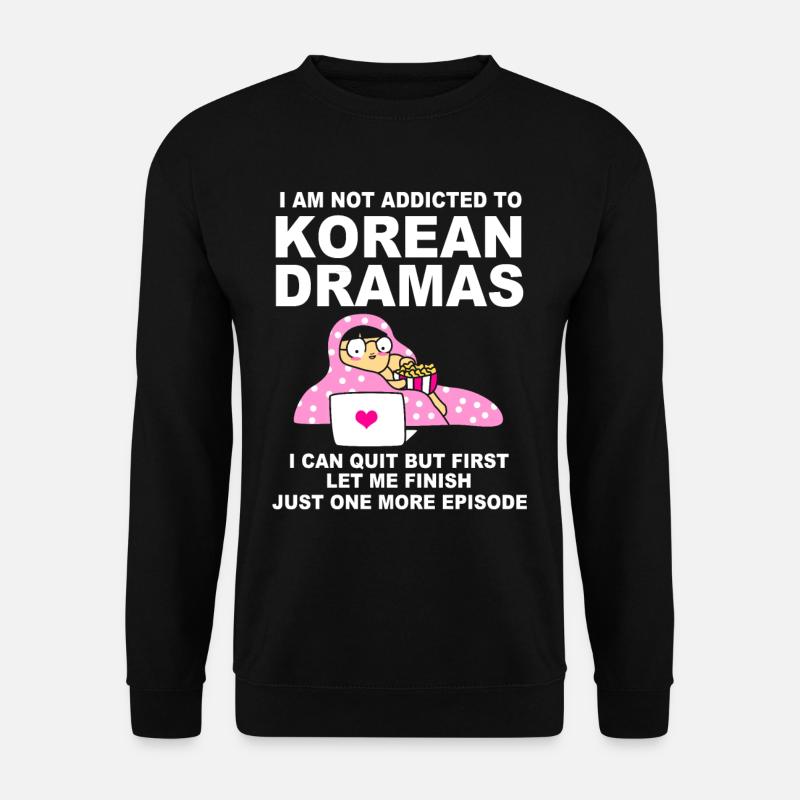 K-Pop Korea-Popmusik Kdrama Kpop Korea Koreanisch - Unisex Pullover - Schwarz