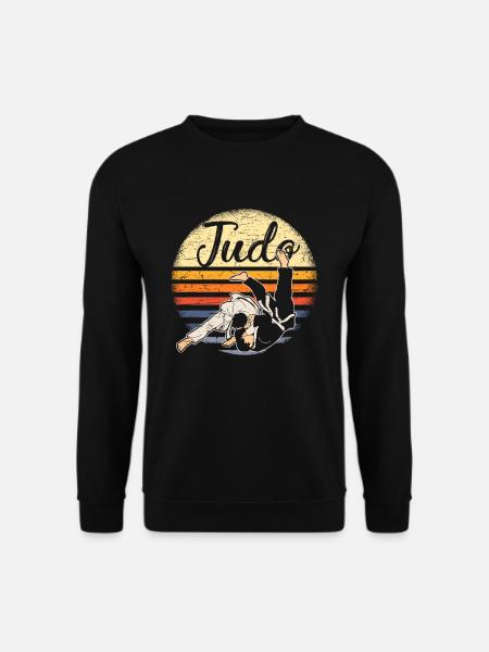 Retro Judo - Unisex Sweatshirt - black