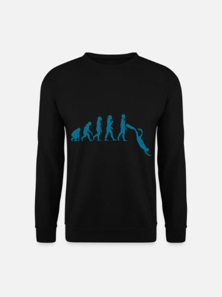 Plongée Libre Evolution Apnoetaucher - Sweat-shirt Unisexe - noir