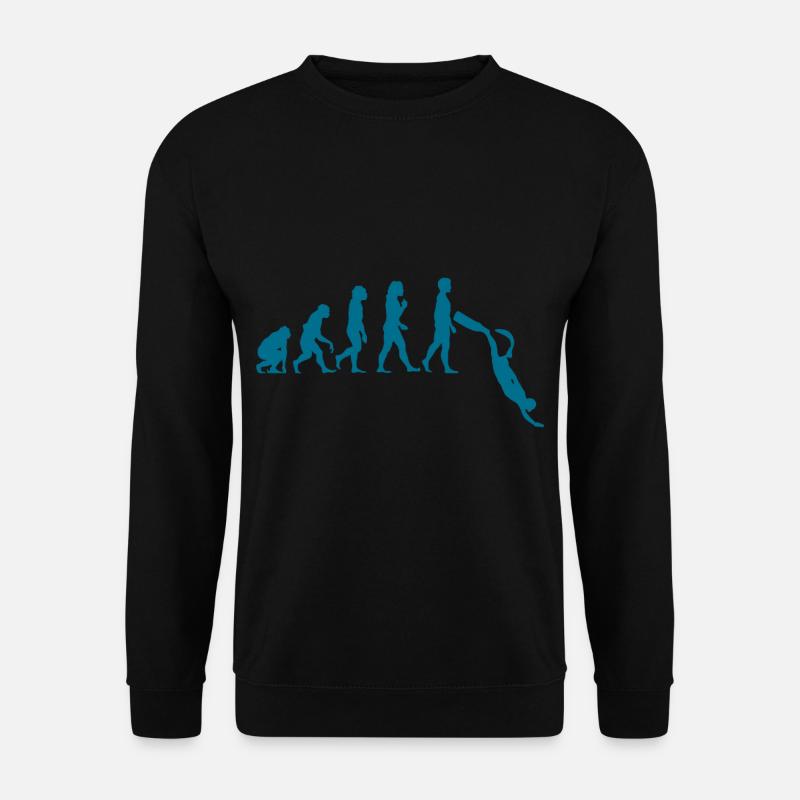 Freediving Evolution Freediver Apnea Divers - Unisex Sweatshirt - black