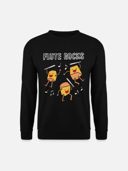 Flute - Unisex Sweatshirt - black
