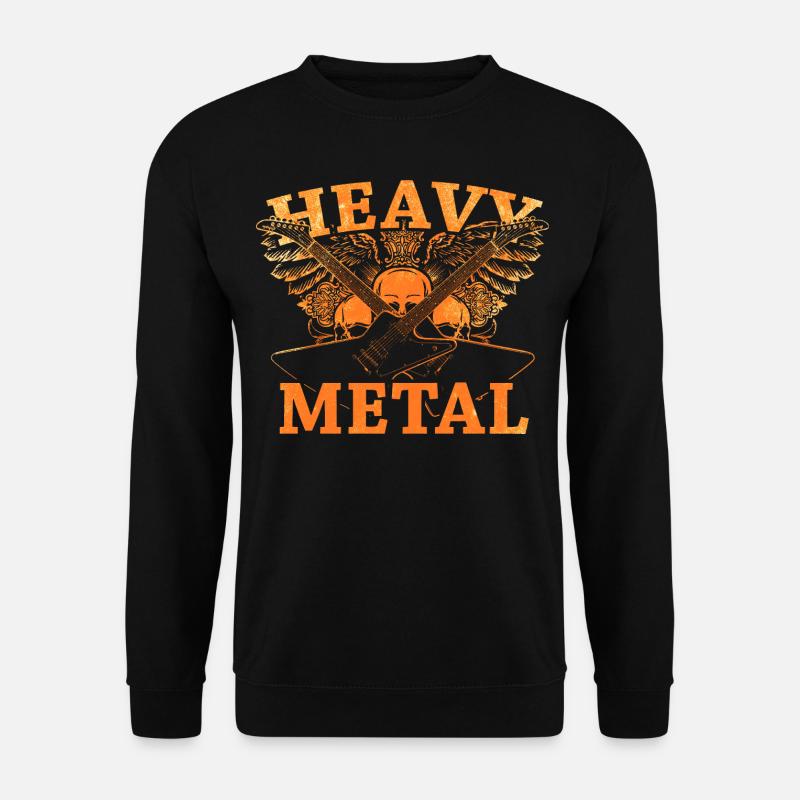 Heavy Metal - Unisex Pullover - Schwarz