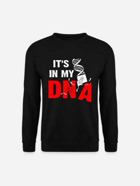 Es ist in meiner DNA CNC Fräsen Fräser Machinist - Unisex Pullover - Schwarz