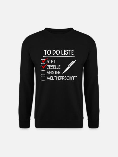 Geselle 2022 Gesellenprüfung Bestanderen Prüfung - Unisex Pullover - Schwarz