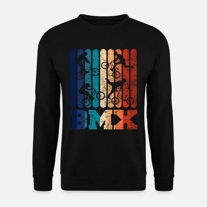 Retro BMX - Unisex Sweatshirt - black