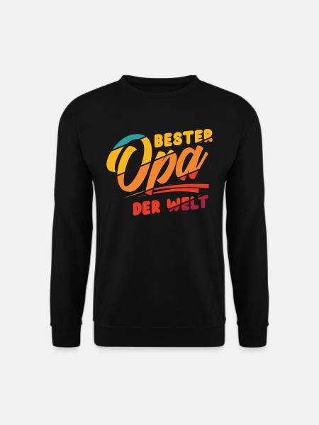 Bester Opa - Unisex Pullover - Schwarz