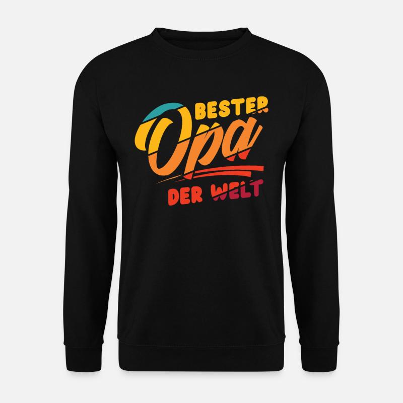 Bester Opa - Unisex Pullover - Schwarz