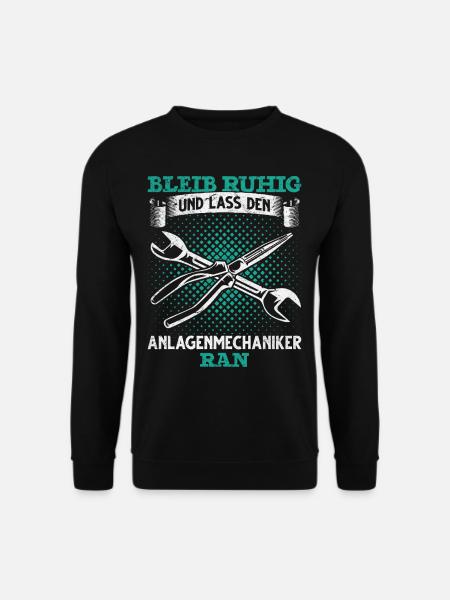 Handwerker Anlagenmechanik Anlagenmechaniker - Unisex Pullover - Schwarz
