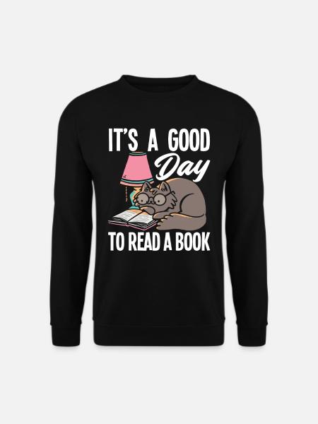 Book Books Bookworm - Unisex Sweatshirt - black