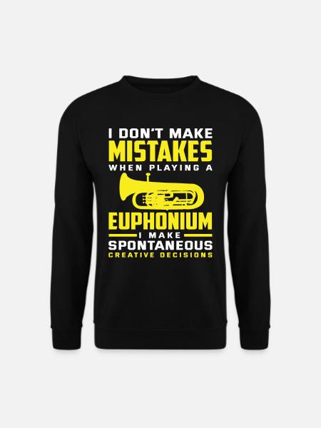 Euphonium Euphoniste Euphonistine - Sweat-shirt Unisexe - noir