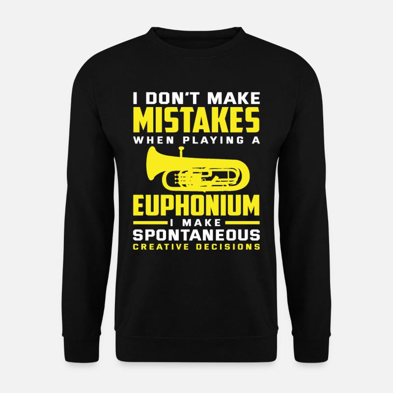Euphonium Euphoniste Euphonistine - Sweat-shirt Unisexe - noir