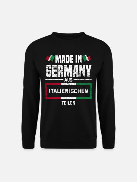 Italien Italiener - Unisex Pullover - Schwarz